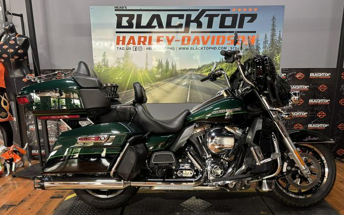 2016 Harley-Davidson® Ultra Limited DEEP JADE/BLK W/PINSTRIPE