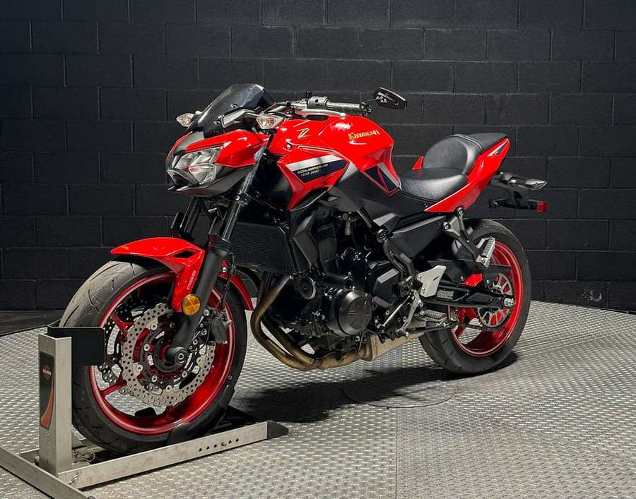 2022 Kawasaki Z650 50th Anniversary