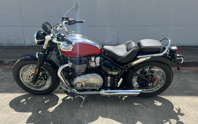 2023 Triumph Bonneville Speedmaster Chrome Edition Diablo Red