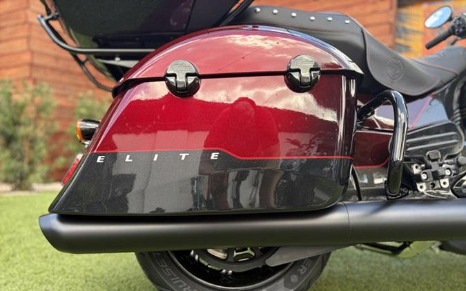 2026 Indian ROADMASTER ELITE, 125 RED W/ BLK CRSTL 125th Anniversary