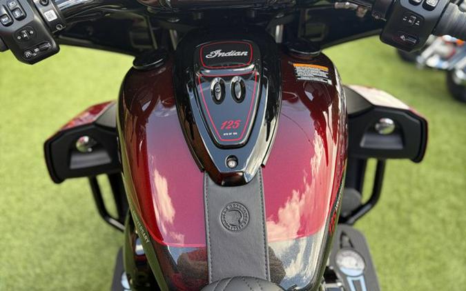 2026 Indian ROADMASTER ELITE, 125 RED W/ BLK CRSTL 125th Anniversary