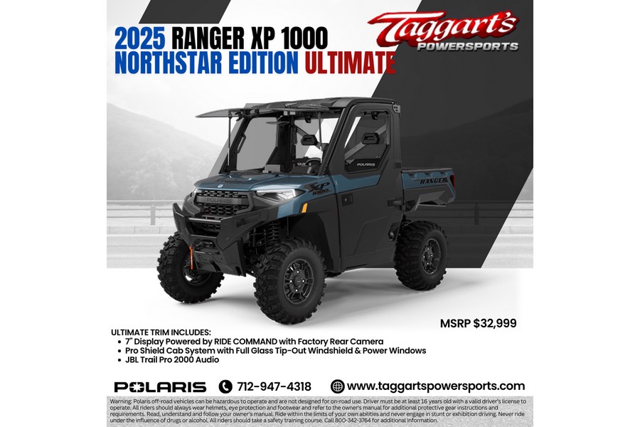 2025 Polaris Industries Ranger XP® 1000 NorthStar Edition Ultimate