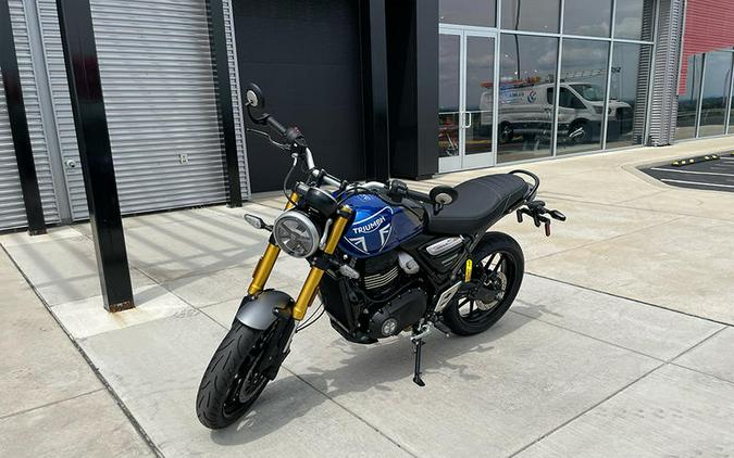 2024 Triumph Speed 400 Caspian Blue / Storm Grey