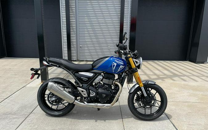 2024 Triumph Speed 400 Caspian Blue / Storm Grey