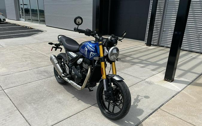 2024 Triumph Speed 400 Caspian Blue / Storm Grey