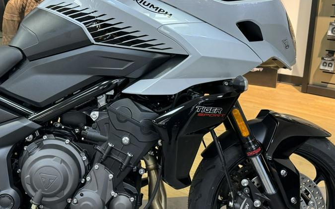 2024 Triumph Tiger Sport 660 Snowdonia White/Jet Black