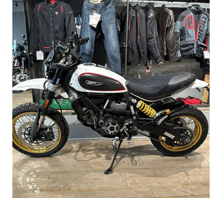 2018 Ducati Scrambler Desert Sled White Mirage