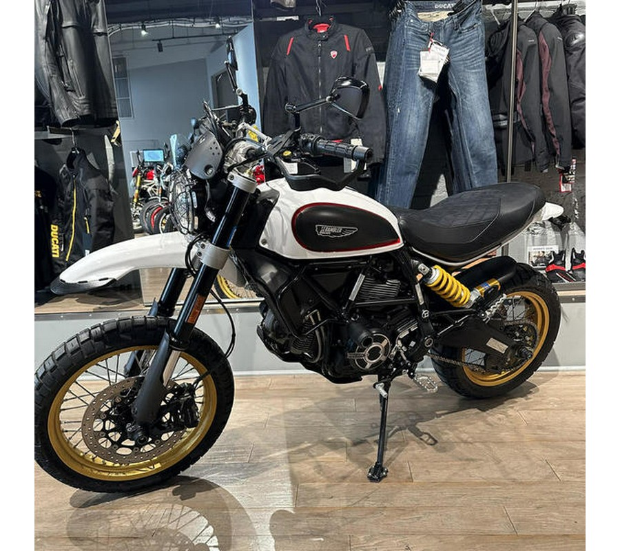 2018 Ducati Scrambler Desert Sled White Mirage