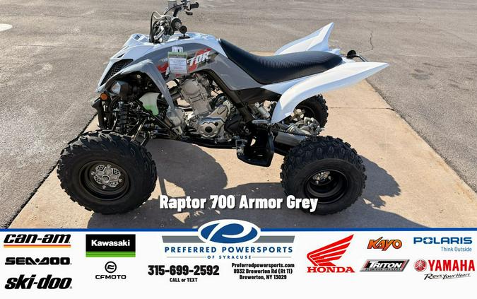 2026 Yamaha Raptor 700 Armor Grey