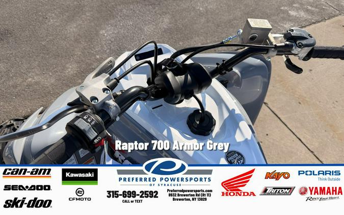 2026 Yamaha Raptor 700 Armor Grey