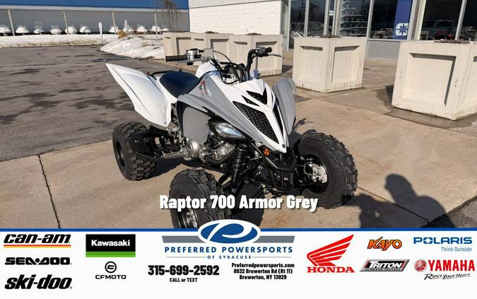 2026 Yamaha Raptor 700 Armor Grey