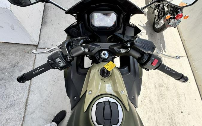 2024 Kawasaki Ninja® 650 ABS Metallic Covert Green/Metallic Spark Black
