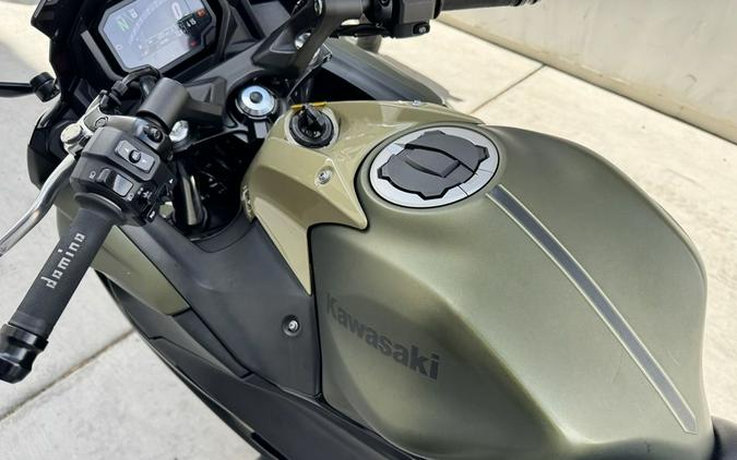 2024 Kawasaki Ninja® 650 ABS Metallic Covert Green/Metallic Spark Black