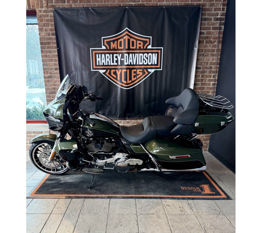 2026 Harley-Davidson Street Glide FLHX Olive Steel Metallic / Vivid Black Chrome Trim