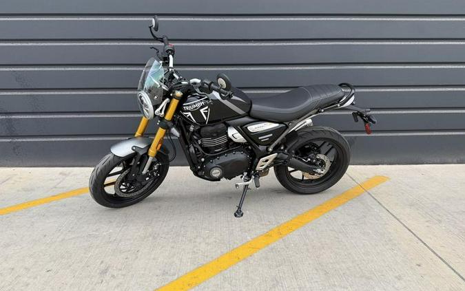 2024 Triumph Speed 400 Phantom Black / Storm Grey