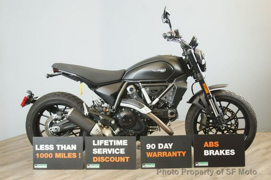 2025 Ducati Scrambler ICON DARK