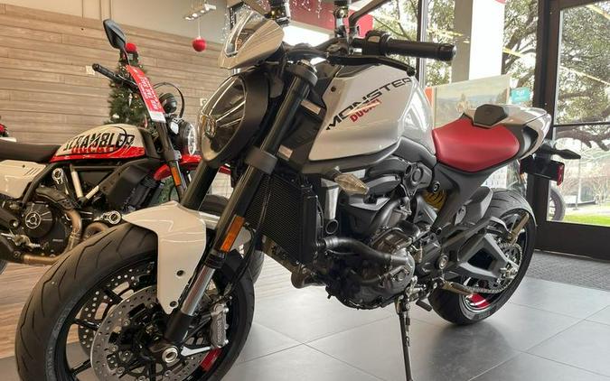 2024 Ducati Monster Plus Iceberg White