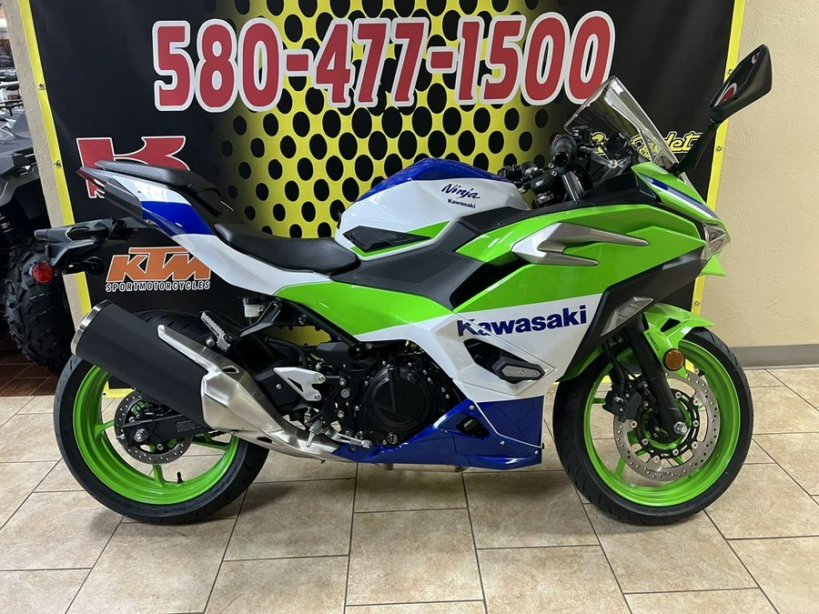 2024 Kawasaki Ninja® 500 SE 40th Anniversary Edition ABS