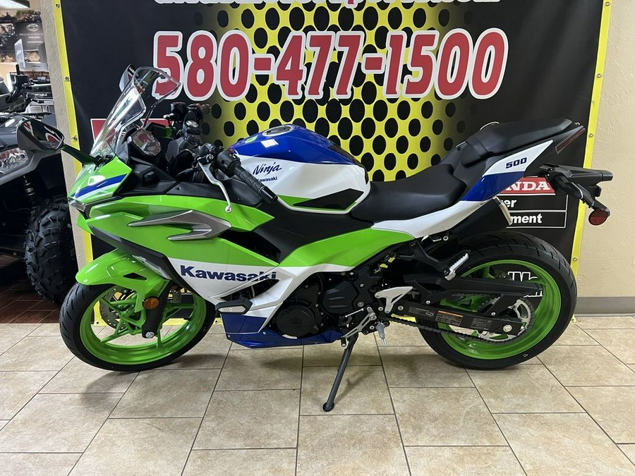 2024 Kawasaki Ninja® 500 SE 40th Anniversary Edition ABS