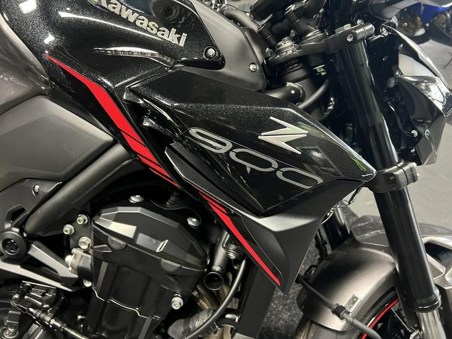 2023 Kawasaki Z900 ABS Metallic Black/Graphite Gray/Flat Black