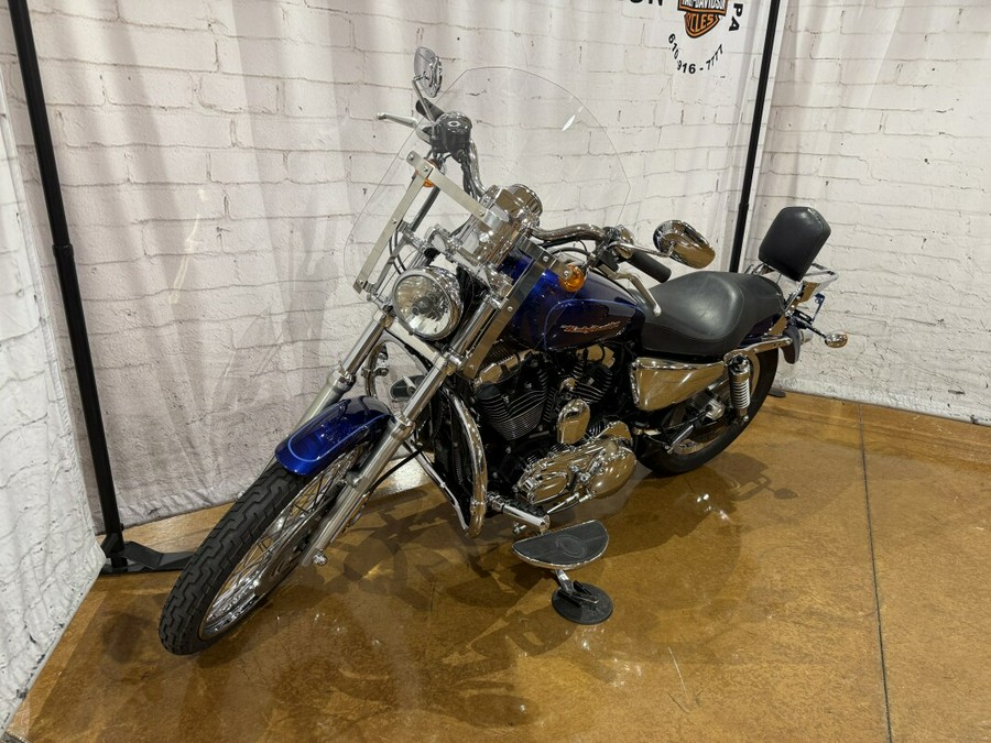 2007 Harley-Davidson® Sportster Custom XL1200C 444826 Deep Cobalt