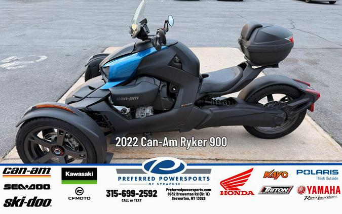 2022 Can-Am Ryker 900 Blue