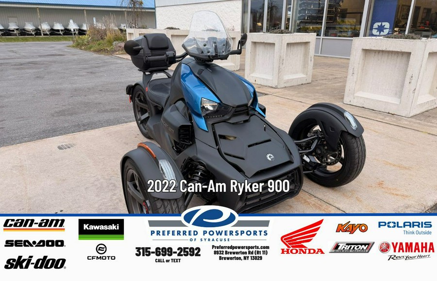 2022 Can-Am Ryker 900 Blue