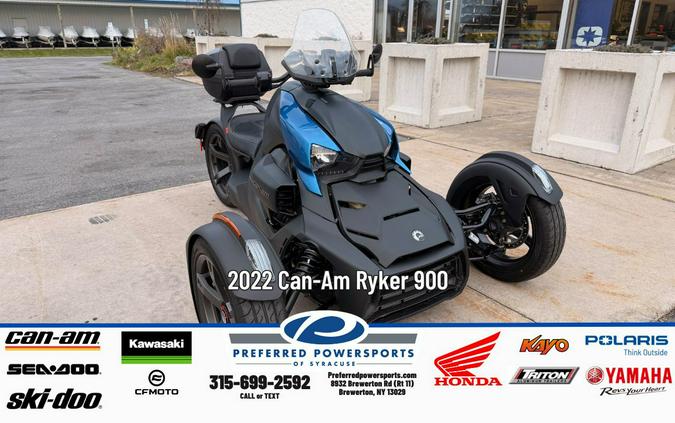 2022 Can-Am Ryker 900 Blue