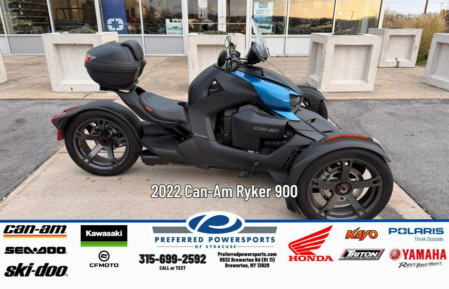 2022 Can-Am Ryker 900 Blue