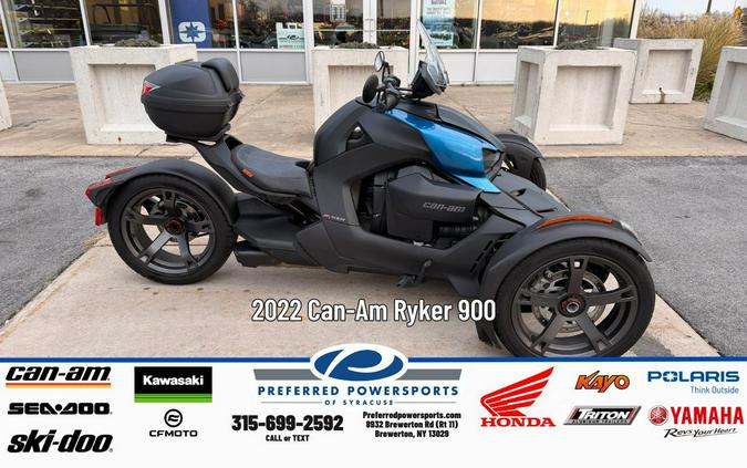 2022 Can-Am Ryker 900 Blue