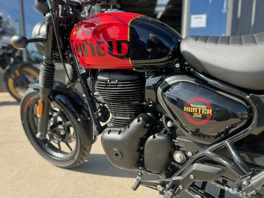 2023 Royal Enfield Hunter 350 Rebel Red