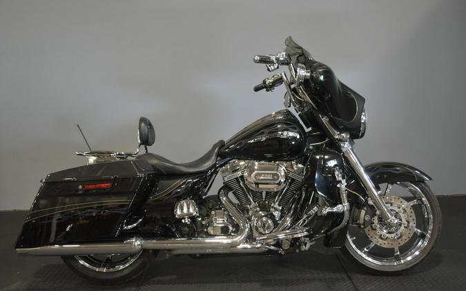 2012 Harley-Davidson CVO Street Glide Crimson Mist Black/Dark Slate with Flame Graphic