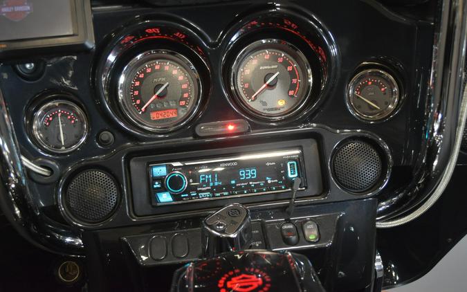 2012 Harley-Davidson CVO Street Glide Crimson Mist Black/Dark Slate with Flame Graphic
