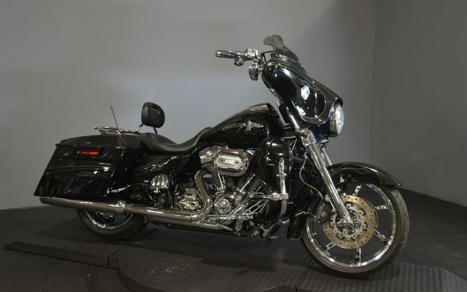 2012 Harley-Davidson CVO Street Glide Crimson Mist Black/Dark Slate with Flame Graphic