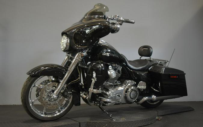 2012 Harley-Davidson CVO Street Glide Crimson Mist Black/Dark Slate with Flame Graphic