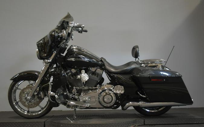 2012 Harley-Davidson CVO Street Glide Crimson Mist Black/Dark Slate with Flame Graphic