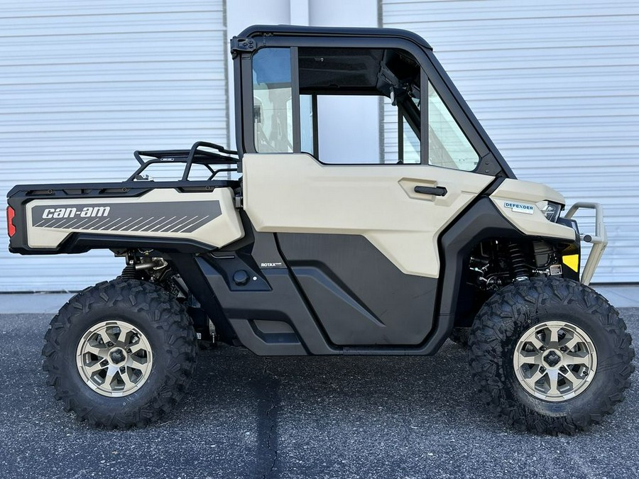 2024 Can-Am® Defender Limited HD10 Desert Tan & Timeless Black