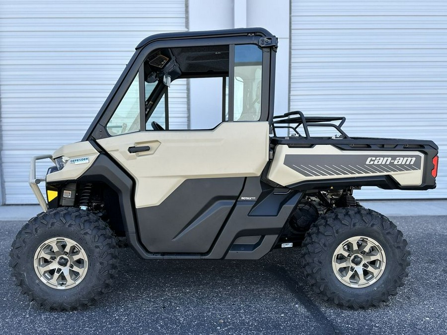 2024 Can-Am® Defender Limited HD10 Desert Tan & Timeless Black