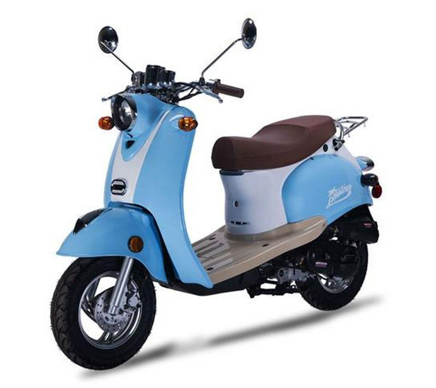 2024 Wolf Brand Scooters Islander 50 Sky Blue