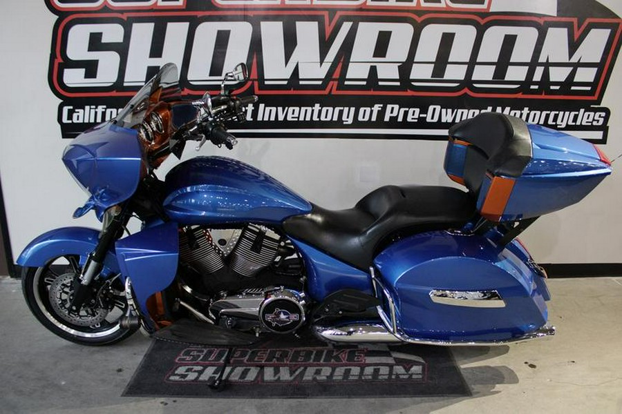 2013 Victory Motorcycles® Cross Country® Tour Boardwalk Blue