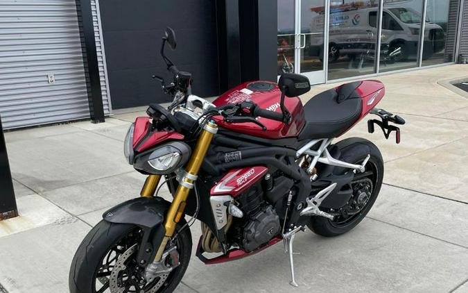 2024 Triumph Speed Triple 1200 RS Carnival Red