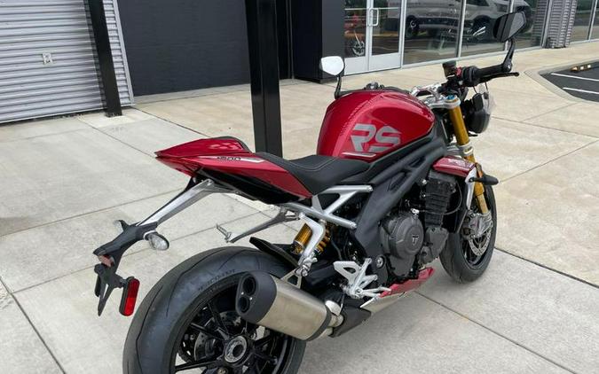 2024 Triumph Speed Triple 1200 RS Carnival Red