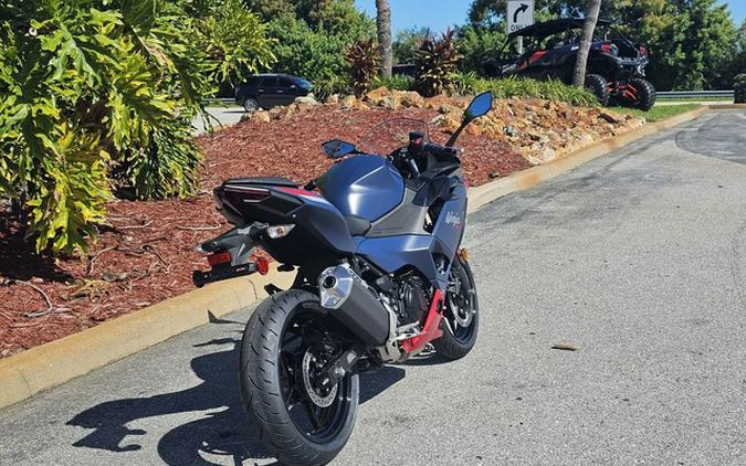 2026 Kawasaki Ninja 500 ABS Metallic Matte Twilight Blue