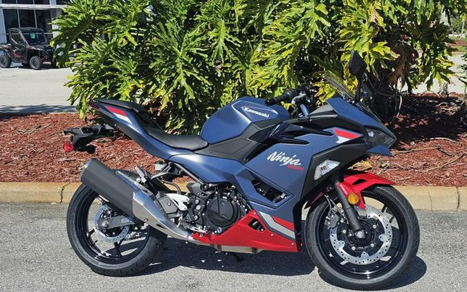 2026 Kawasaki Ninja 500 ABS Metallic Matte Twilight Blue