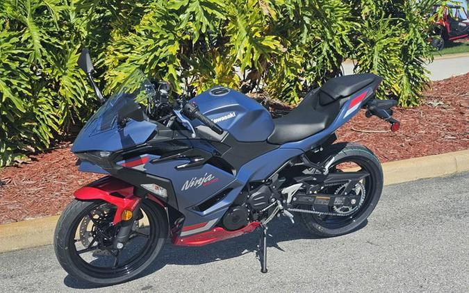 2026 Kawasaki Ninja 500 ABS Metallic Matte Twilight Blue