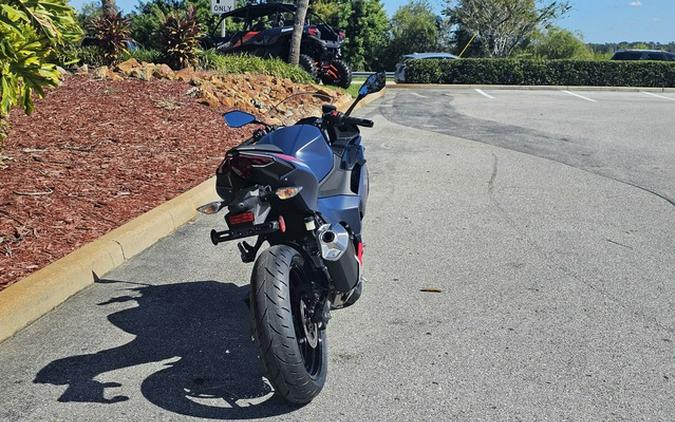 2026 Kawasaki Ninja 500 ABS Metallic Matte Twilight Blue