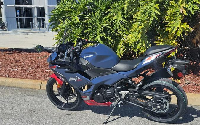 2026 Kawasaki Ninja 500 ABS Metallic Matte Twilight Blue