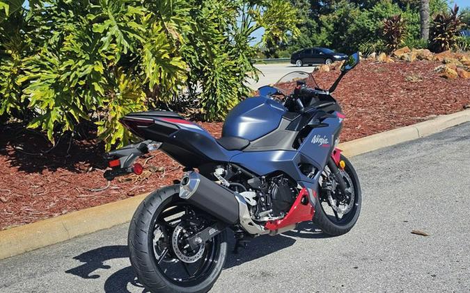 2026 Kawasaki Ninja 500 ABS Metallic Matte Twilight Blue