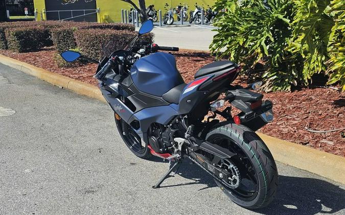2026 Kawasaki Ninja 500 ABS Metallic Matte Twilight Blue