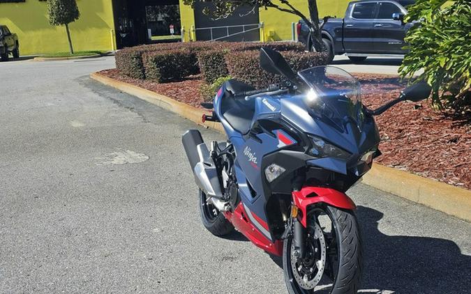 2026 Kawasaki Ninja 500 ABS Metallic Matte Twilight Blue